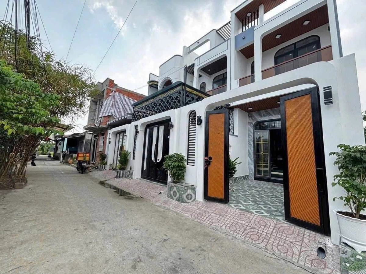 Bán nhà mái thái 4x25 100m2, 3PN 3WC, sổ hồng, Xã Phước Lý, Tây Ninh - Ảnh 1