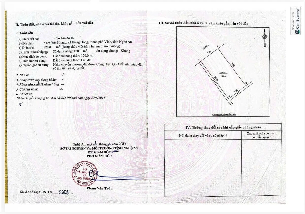 Bán đất Hưng Đông 120m2 giá 3 tỷ - Ảnh 1