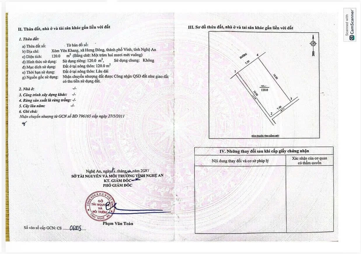 Bán đất Hưng Đông 120m2 giá 3 tỷ - Ảnh 1