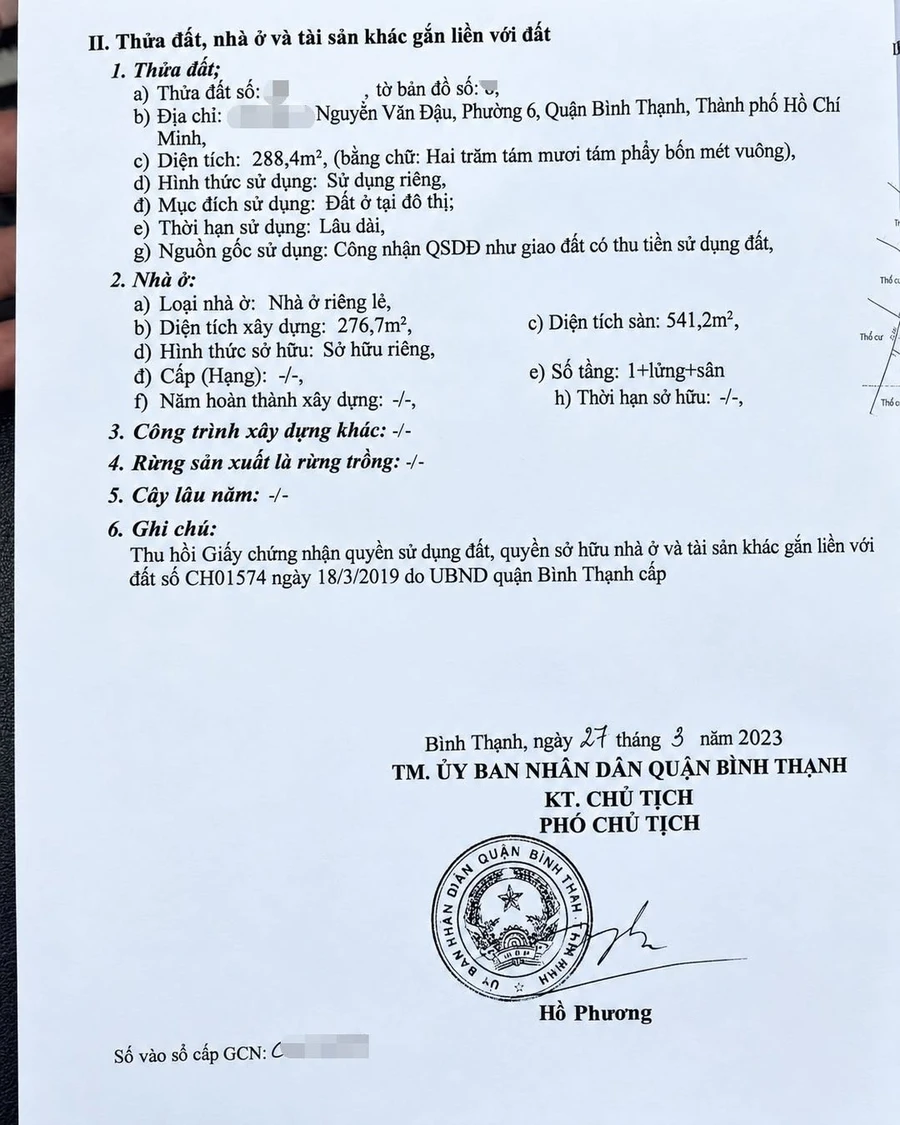 Bán hẻm ô tô 288m2, 20 phòng, Bình Thạnh, 120tr/m2 - Ảnh 1