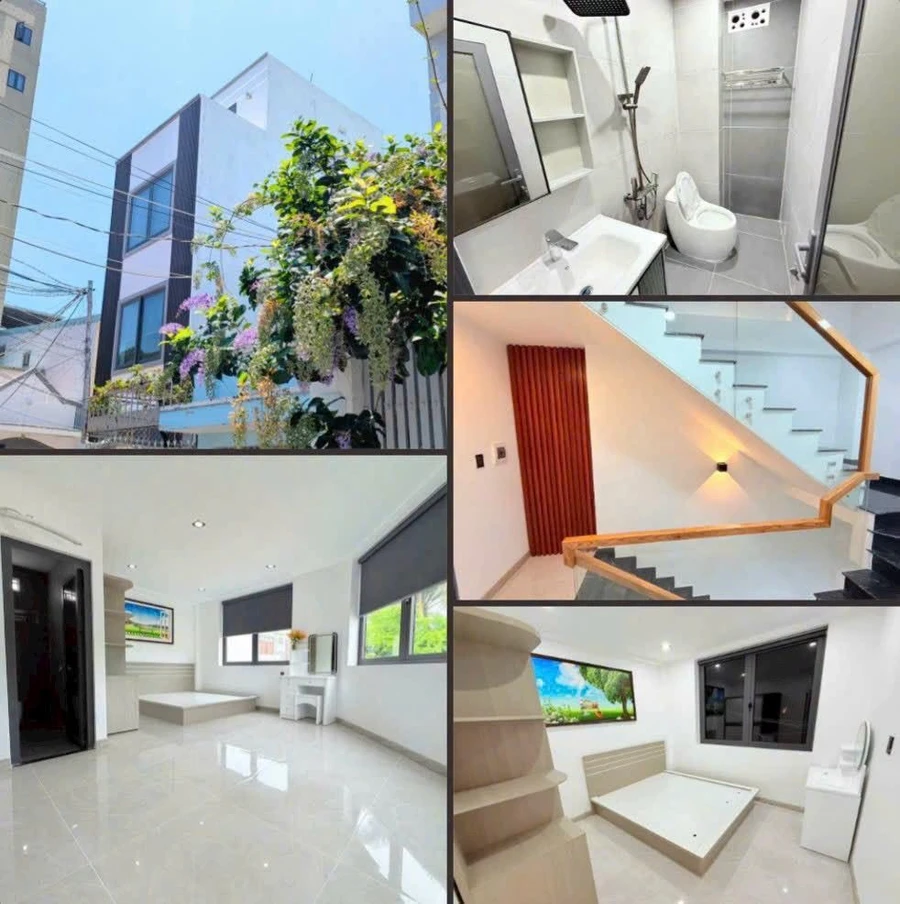 Bán nhà hẻm xe hơi 1 trệt 3 lầu 40m² Ngô Đức Kế Vũng Tàu - Ảnh 1