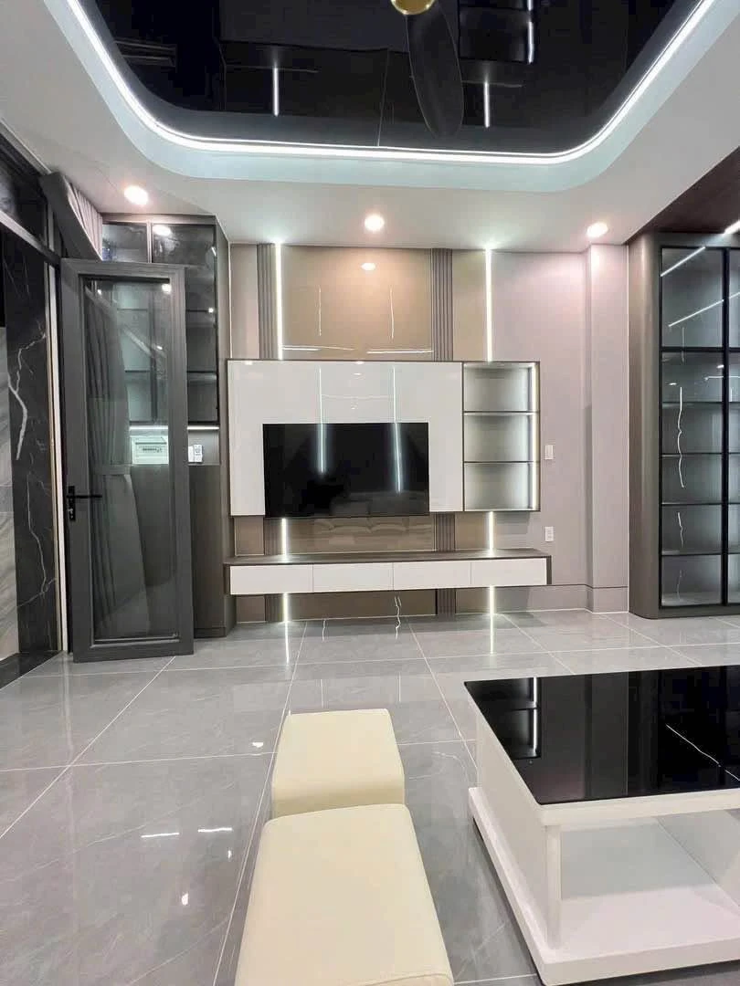 Bán nhà xây mới 4x20m, 4 phòng ngủ, hẻm 10m, full nội thất, Thạnh Xuân 24, Thới An, Quận 12 - Ảnh thu nhỏ 4
