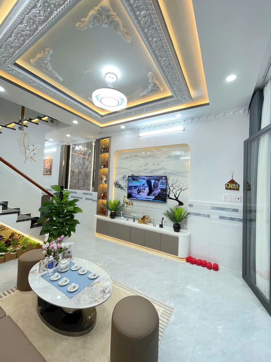 Bán nhà hẻm full nội thất 2PN 37,8m² Huỳnh Tấn Phát Nhà Bè - Ảnh thu nhỏ 3