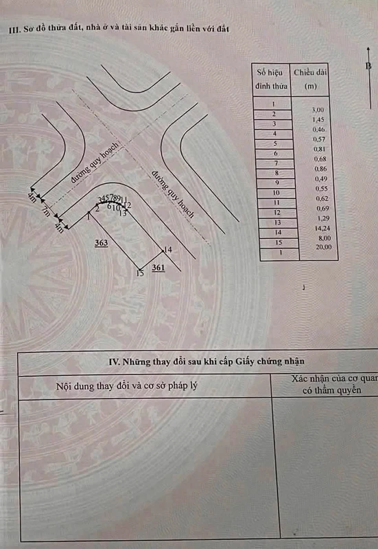 Bán lô đất thổ cư góc 2 mặt tiền 153m2 Hàm Thắng
