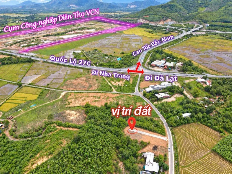 Bán đất nền Diên Thọ 72m² từ 346 triệu