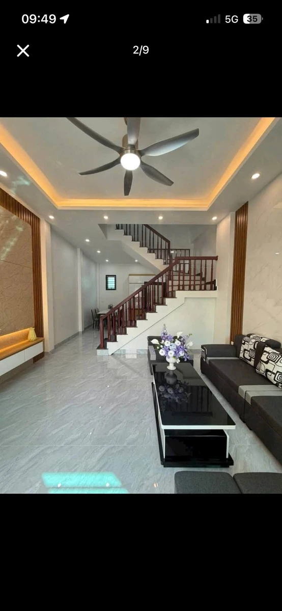 Bán nhà 3 tầng 45m² 3 phòng ngủ ngõ Tự Đoài, Cẩm Thượng, Hải Dương giá nhỉnh 2 tỷ - Ảnh thu nhỏ 4