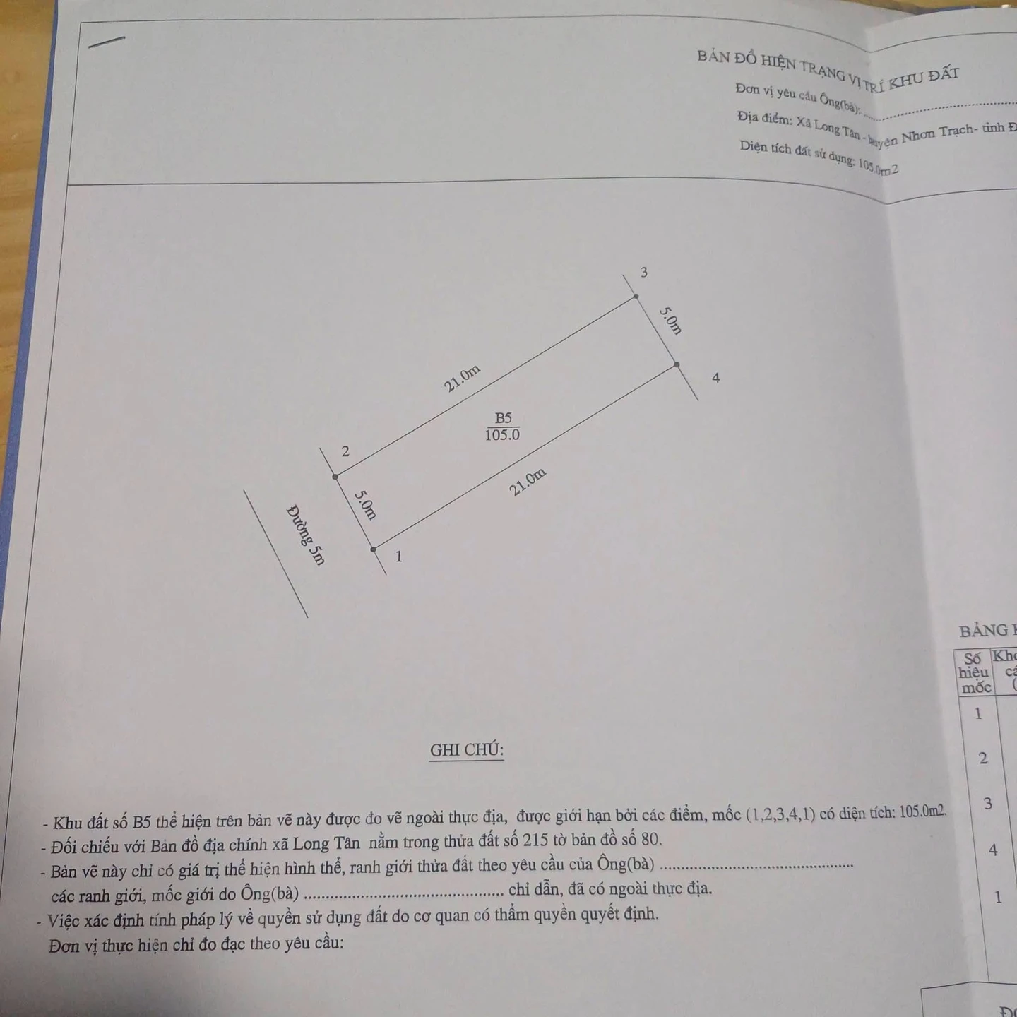 Bán đất nền 100m² xã Long Tân 120 triệu - Ảnh 1