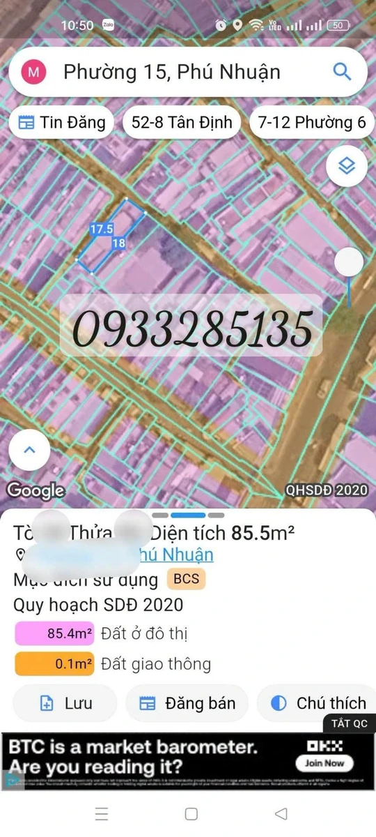 Bán nhà góc 2 mặt tiền Phan Đình Phùng Phú Nhuận gần 90m2 - 10.6 tỷ - Ảnh thu nhỏ 5