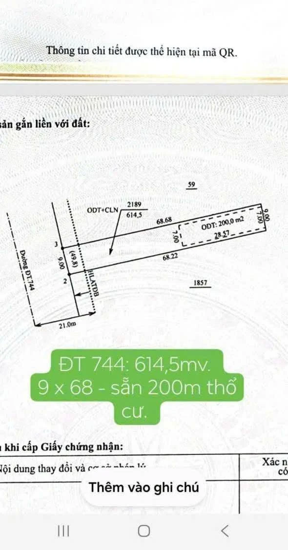 Bán đất 614,5m² Phường Tây Nam, Bình Chánh - Ảnh 1