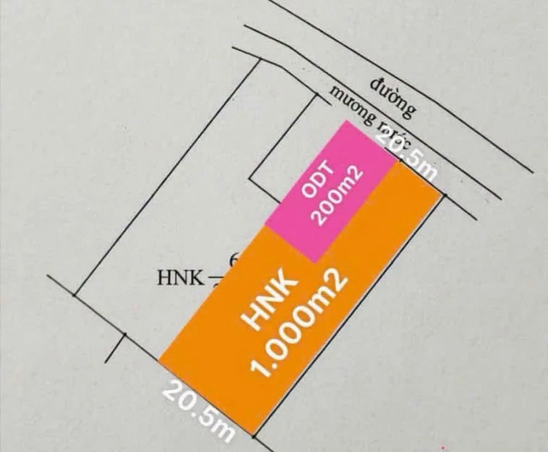 Bán đất Bình Thuận 1200m2, 1 tỷ 3 - Ảnh 1