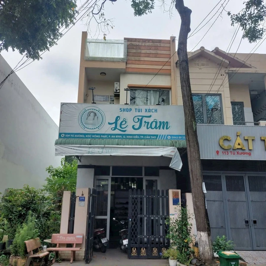 Bán nhà trệt lầu đường Tú Xương, Cần Thơ 153.9m² giá 4 tỷ 800 - Ảnh 1