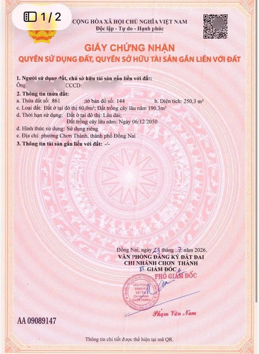 Bán đất xây trọ đối diện KCN Becamex, Bình Dương - Ảnh thu nhỏ 2