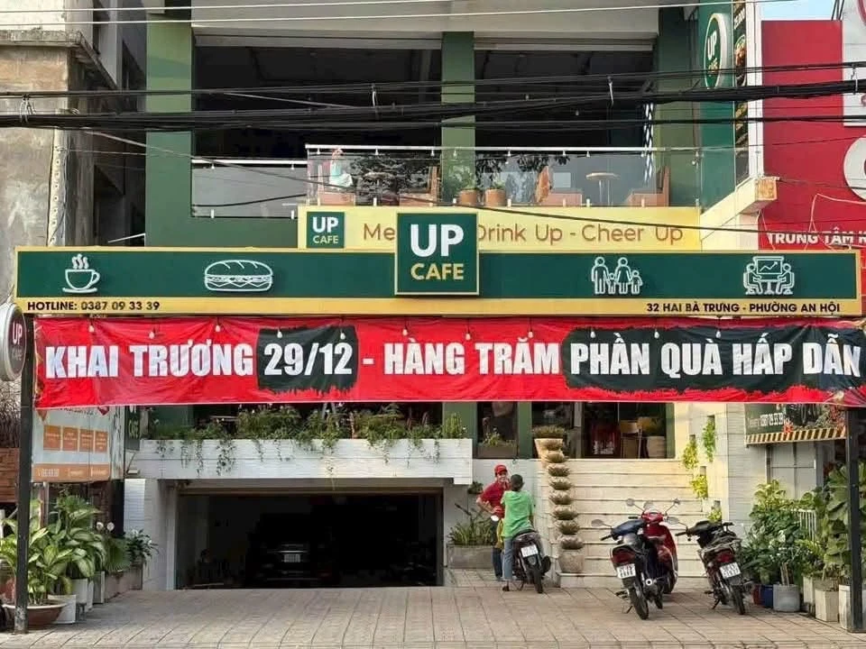 Cho thuê quán cafe mặt tiền Hai Bà Trưng Bến Tre 500m² - Ảnh 1