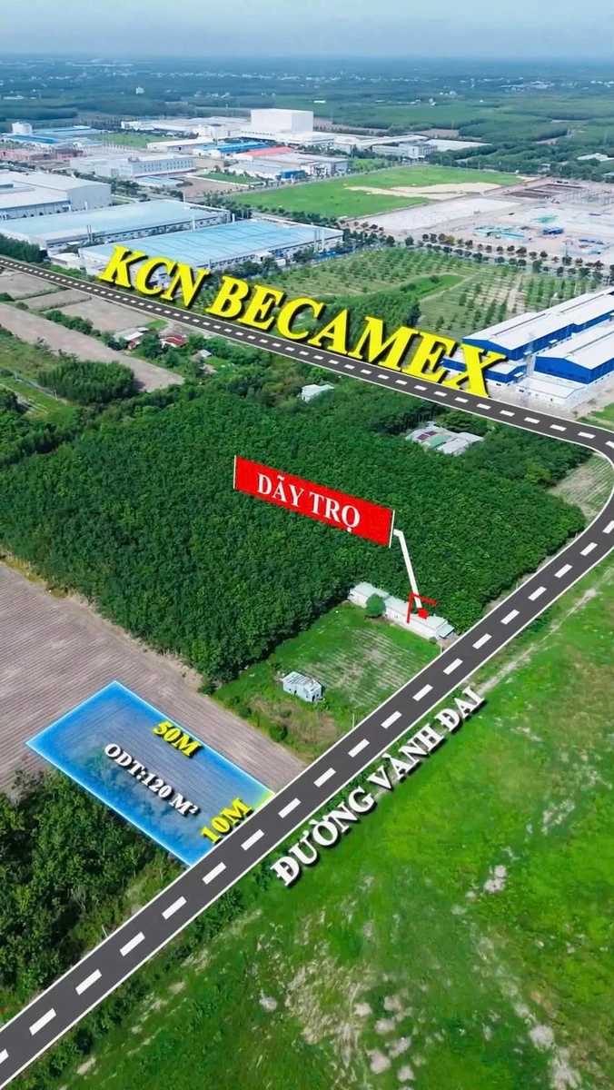 Bán đất xây trọ 3000m² Chơn Thành, giáp KCN Becamex - Ảnh thu nhỏ 2