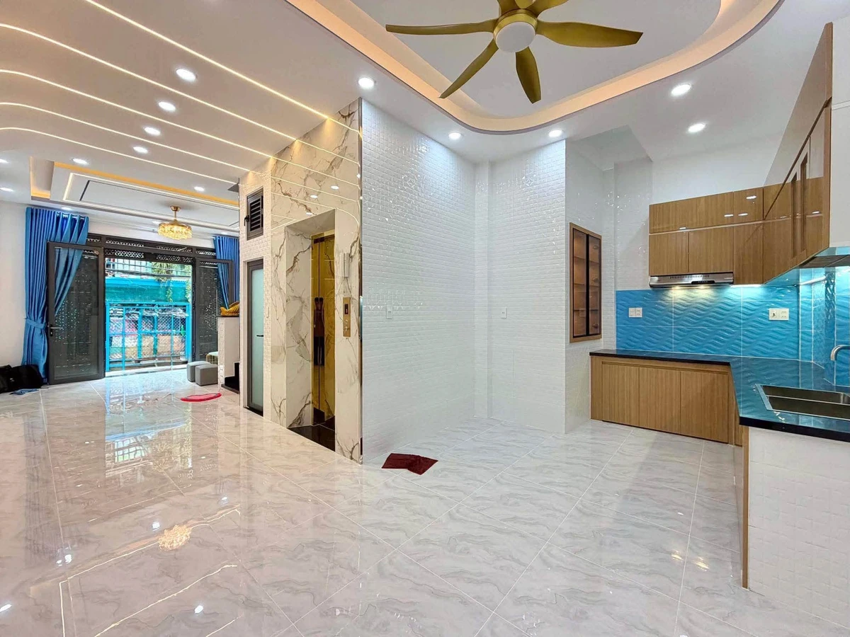 Bán nhà phố 4 tầng 56m2 Vạn Kiếp, Bình Thạnh, 9,5 tỷ - Ảnh thu nhỏ 3