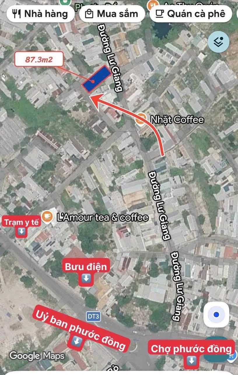 Bán lô đất 87,3m² Phước Đông, Nha Trang 2,45 tỷ - Ảnh 1