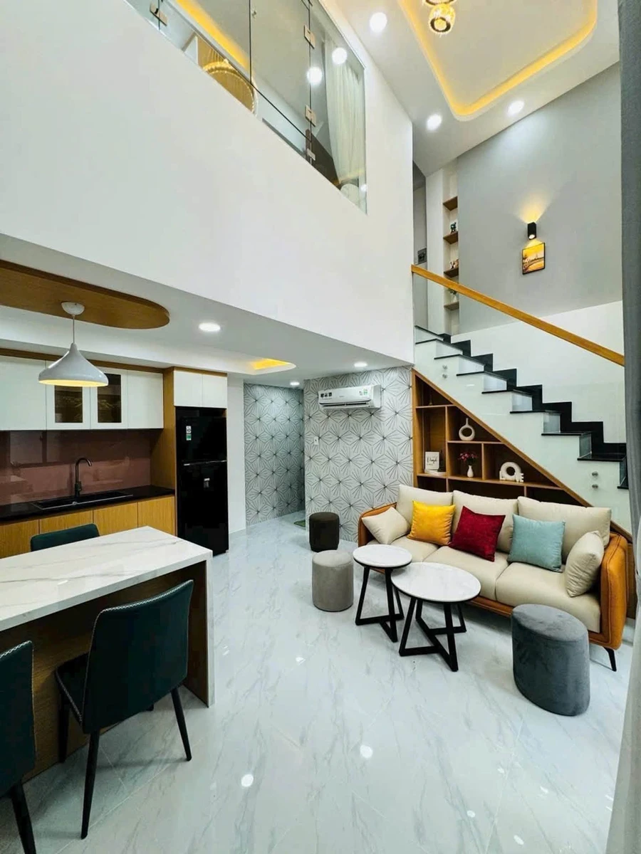 Nhà bán 4 tầng full nội thất 48m² Lê Quang Định Bình Thạnh - Ảnh thu nhỏ 4