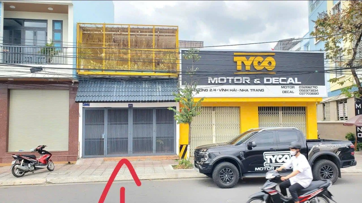 Bán nhà 1 trệt 1 lầu 118m2 đường 2/4 gần SOS, Nha Trang - Ảnh thu nhỏ 4