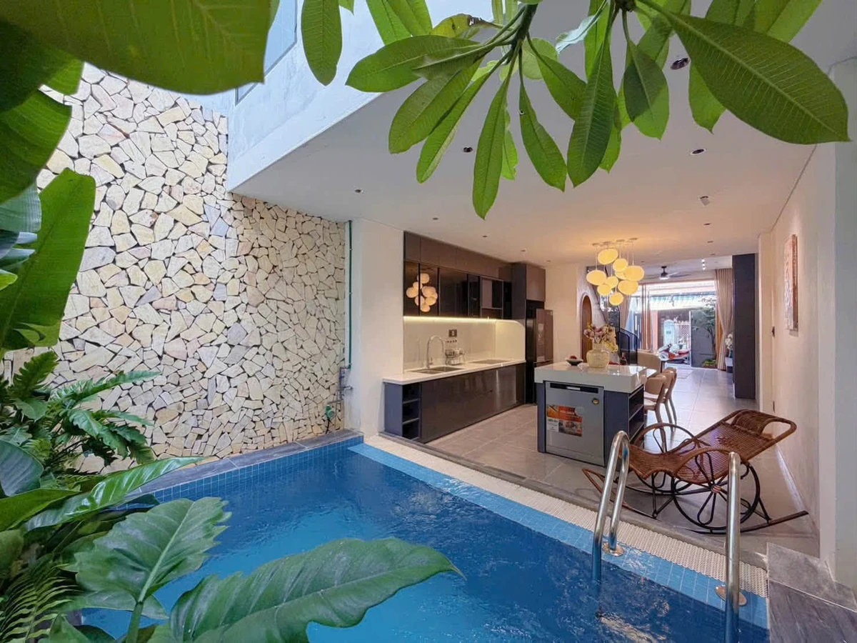 Nhà 3 tầng 76,5m2 có hồ bơi Hải Châu, Đà Nẵng - Ảnh thu nhỏ 4