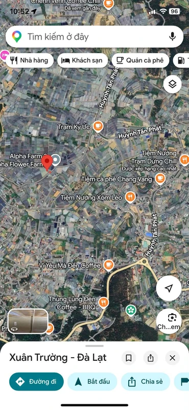 Bán đất nông nghiệp 4.000m² 2 mặt tiền bê tông, nhà kính, gần Hồ Xuân Hương, Đà Lạt