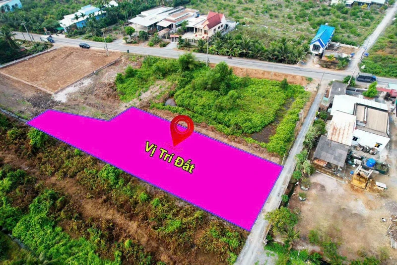 Bán đất 500m² (150m² thổ cư + 350m² vườn) tại Bến Lức Long An, 1 tỷ 150 triệu