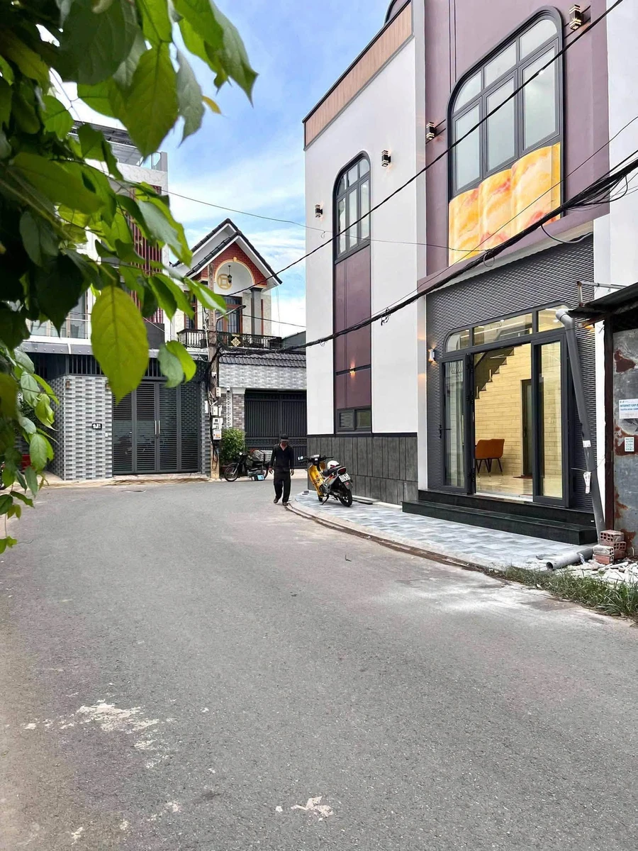 Bán nhà trệt lầu góc 2 mặt tiền 100m² Lê Văn Sô, Bình Thủy, Cần Thơ 3.19 tỷ - Ảnh thu nhỏ 2