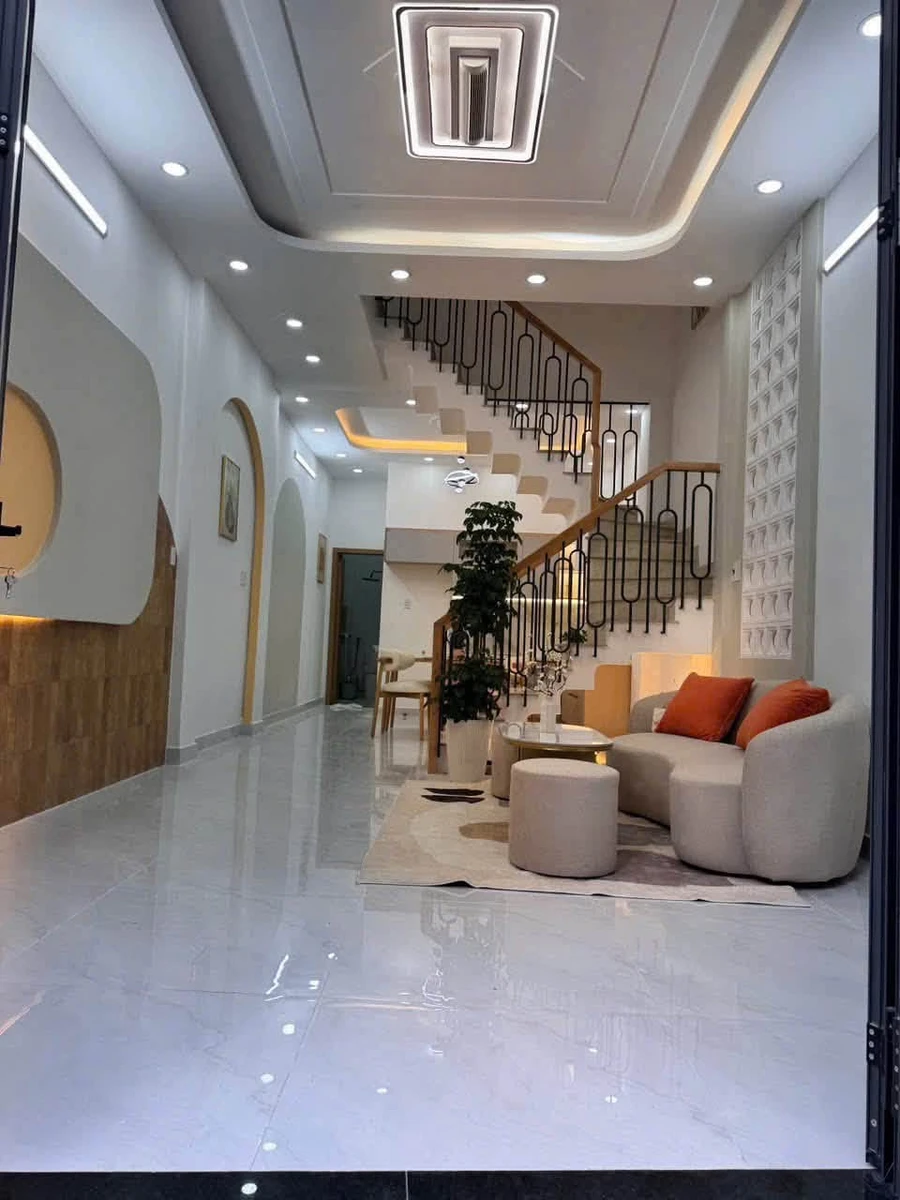 Bán nhà mới 4x13m, 3PN, hẻm xe tải, gần Kênh Nước Đen sát Tân Phú, giá 5,65 tỷ - Ảnh thu nhỏ 3