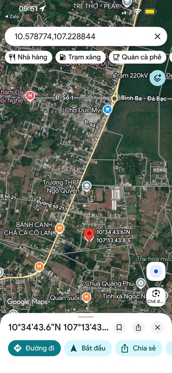 Bán đất Xã Nghĩa Thành Cần Giờ 8 sào, 300m² thổ cư, 5 tỷ - Ảnh 1