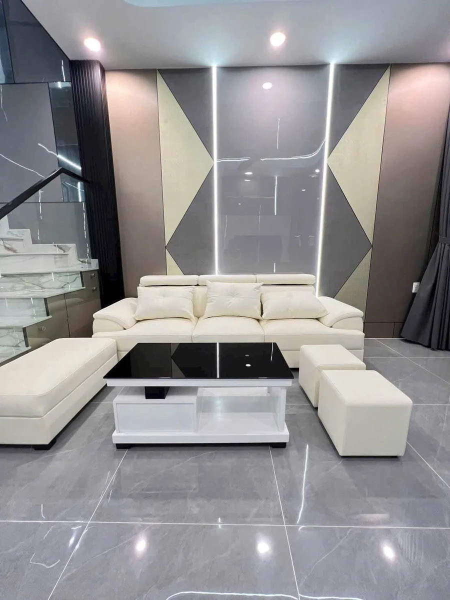Bán nhà xây mới 4x20m, 4 phòng ngủ, hẻm 10m, full nội thất, Thạnh Xuân 24, Thới An, Quận 12 - Ảnh thu nhỏ 5