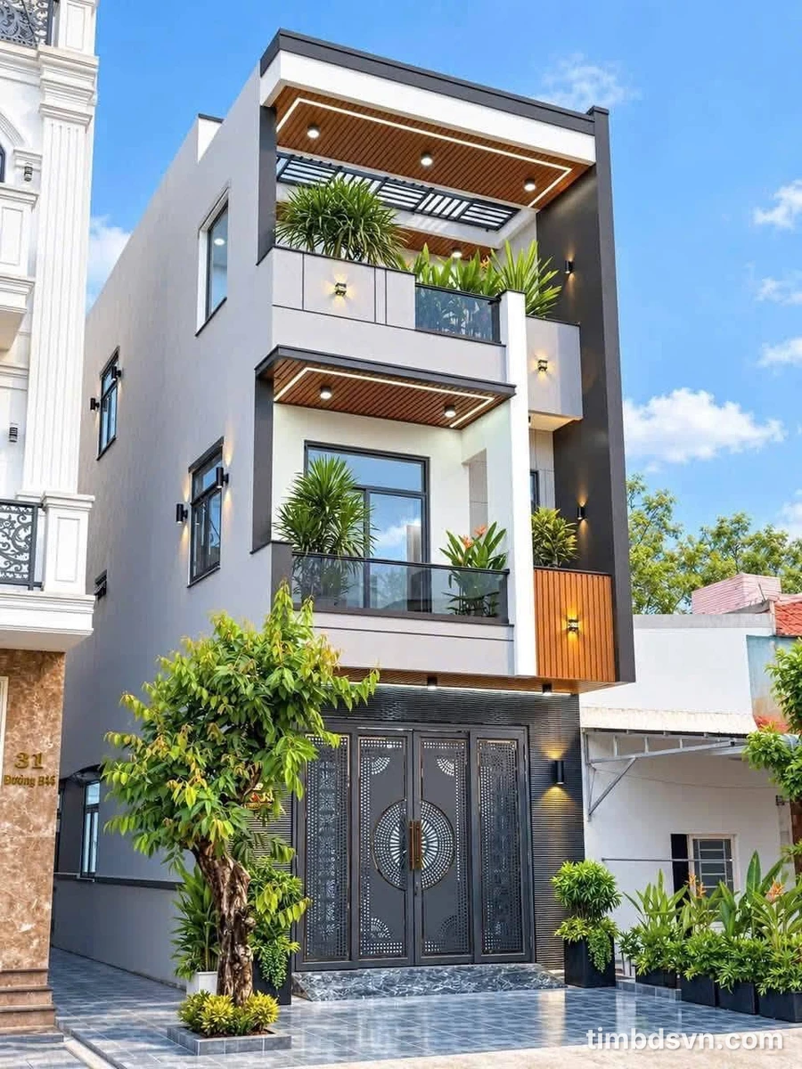 Bán nhà 3 tầng HXH 2m full nội thất, 4PN, 80m², 6 tỷ 680 triệu, Bình Chánh - Ảnh 1