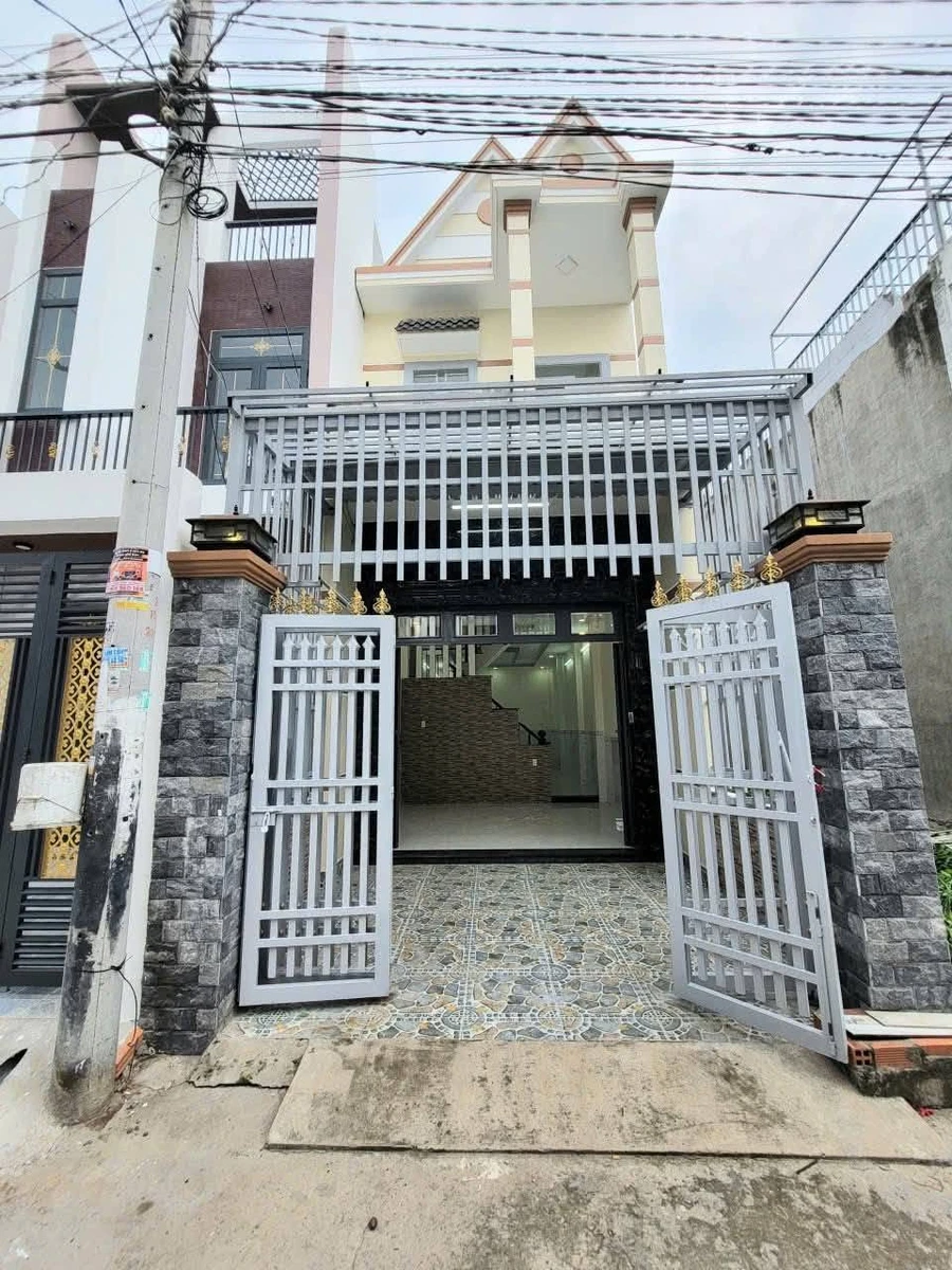 Bán nhà 1 trệt 1 lầu 3PN 80m² Tân Kim Long An - Ảnh 1