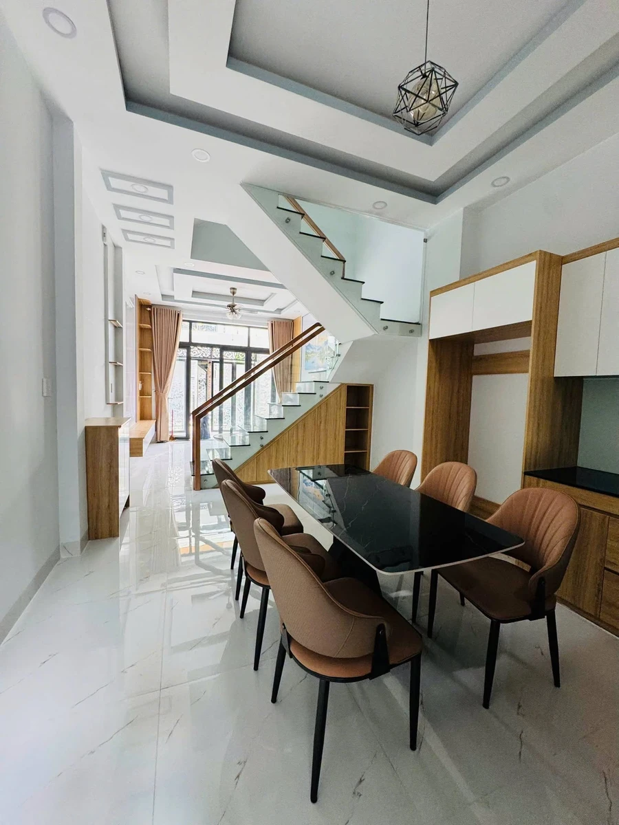 Bán nhà hẻm 3 tầng 53m2, 4PN, 6.1 tỷ, Trường Lưu Q12 - Ảnh thu nhỏ 4