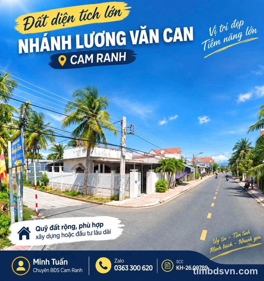 Bán đất ngang 10m, 500m² mặt tiền Cam Ranh - Ảnh 1