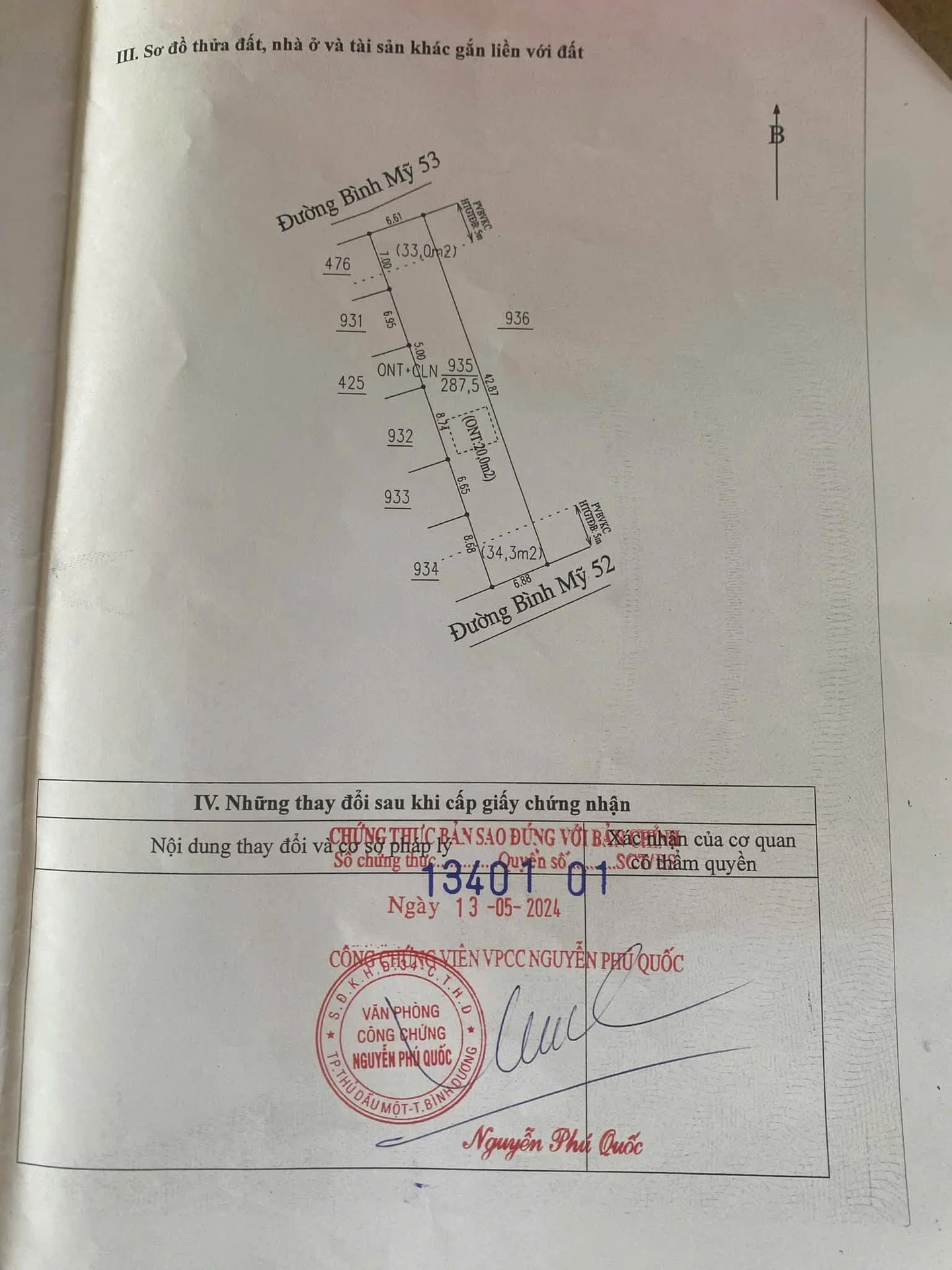 Bán nhà Bình Mỹ 268 m² giá 1.9 tỷ - Ảnh 1