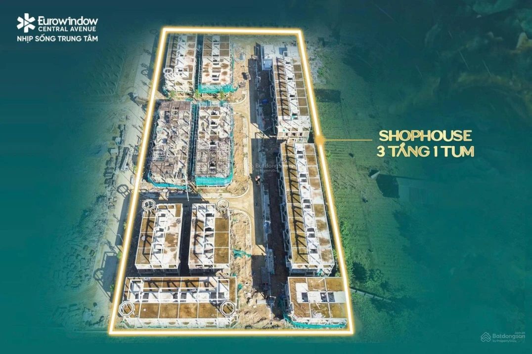 Biệt thự song lập 180m2 tại Eurowindow Central Avenue Vinh Phú - Ảnh thu nhỏ 5