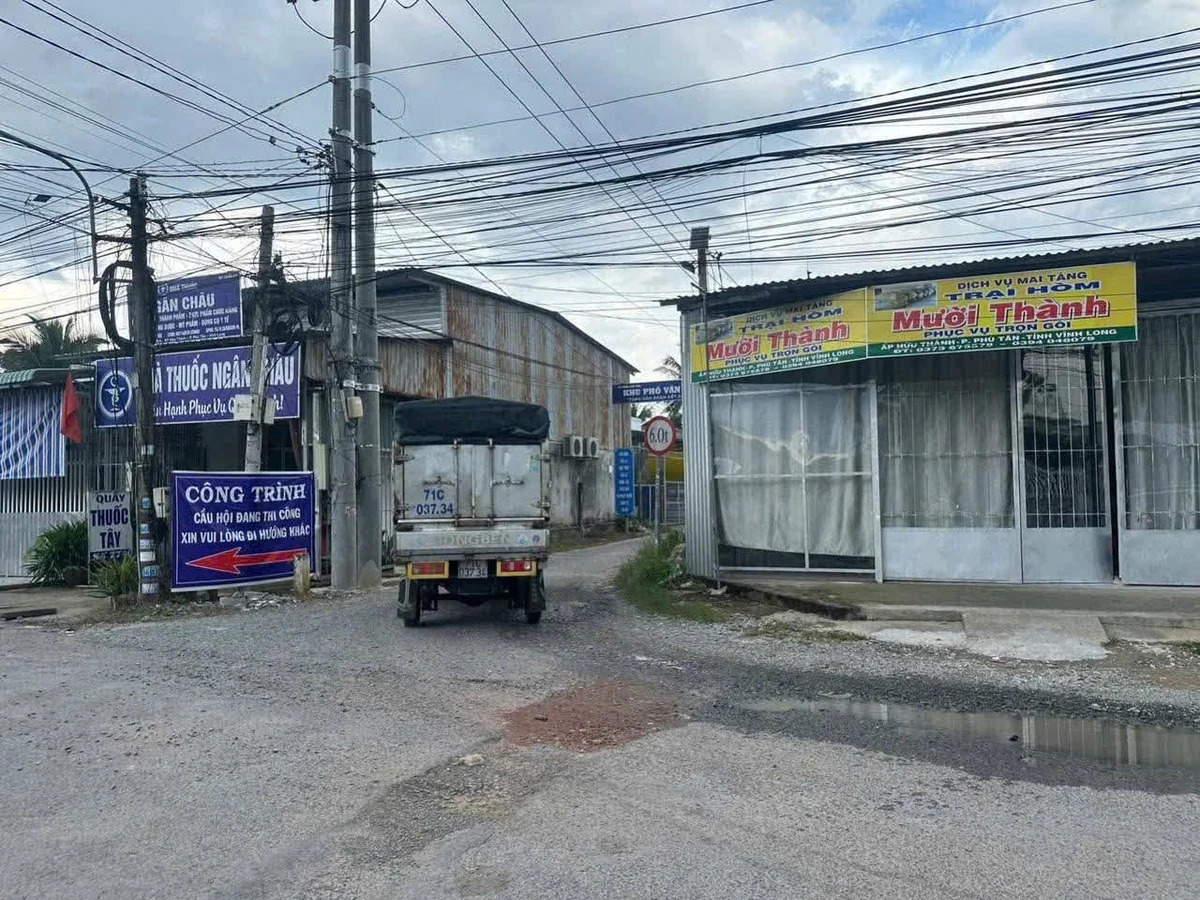 Bán nền mặt tiền 163.9m2 Phú Tân, Bình Tân 790 triệu - Ảnh 1