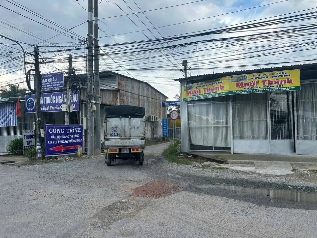 Bán nền mặt tiền 163.9m2 Phú Tân, Bình Tân 790 triệu - Ảnh 1