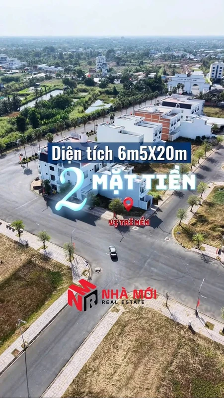 Bán đất góc 2 mặt tiền Happy Home 130m² giá 2.8 tỷ