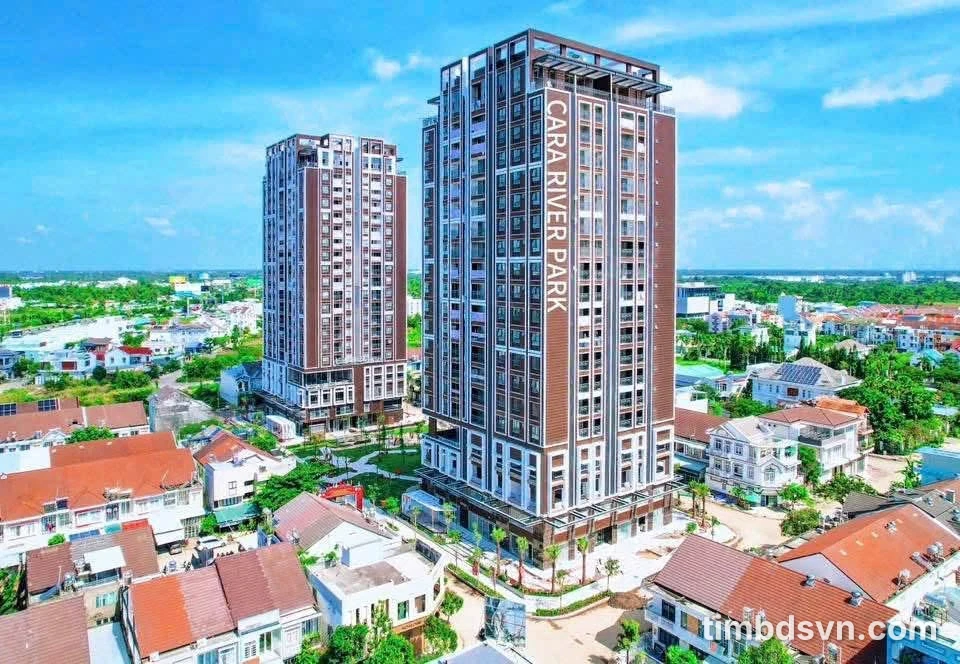 Bán căn hộ 2PN 70m² Cara River Park Cần Thơ, view sông - Ảnh thu nhỏ 3