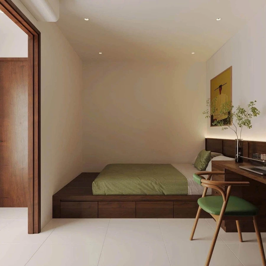 Cho thuê căn hộ 3PN, 88m2, Hud Phước Long, 25tr/tháng - Ảnh thu nhỏ 4