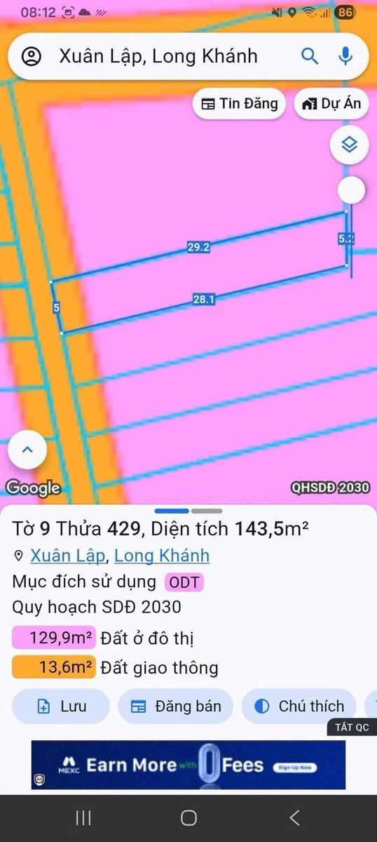 Bán gấp lô đất nền Long Khánh 145m², 7xx triệu, sổ riêng - Ảnh 1