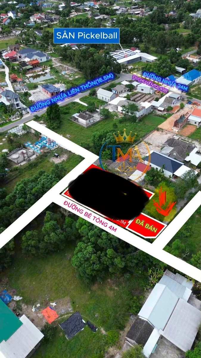 Bán lô đất 520m² Xã Vĩnh Thạnh Phú Vang Huế - Ảnh thu nhỏ 3