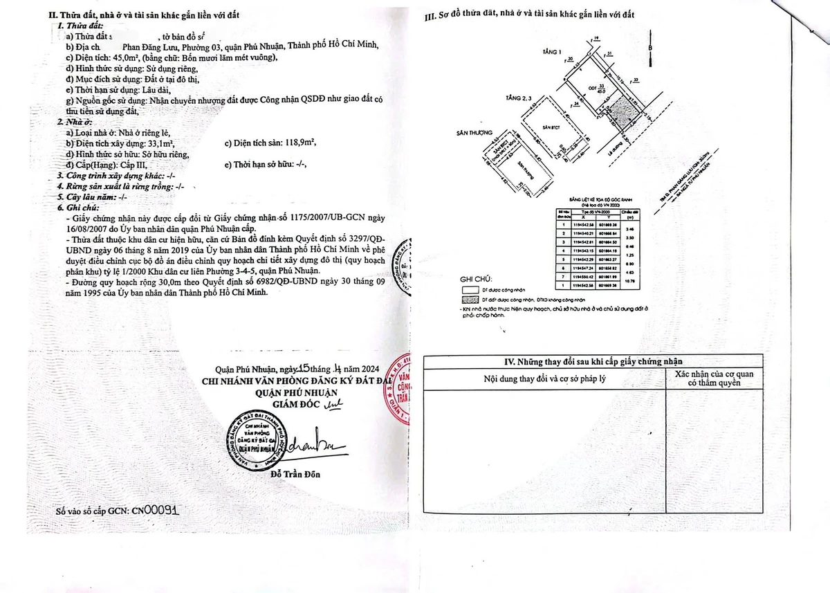 Bán nhà mặt tiền Phan Đăng Lưu, Phú Nhuận, 118,9m2, 16.8 tỷ - Ảnh 1