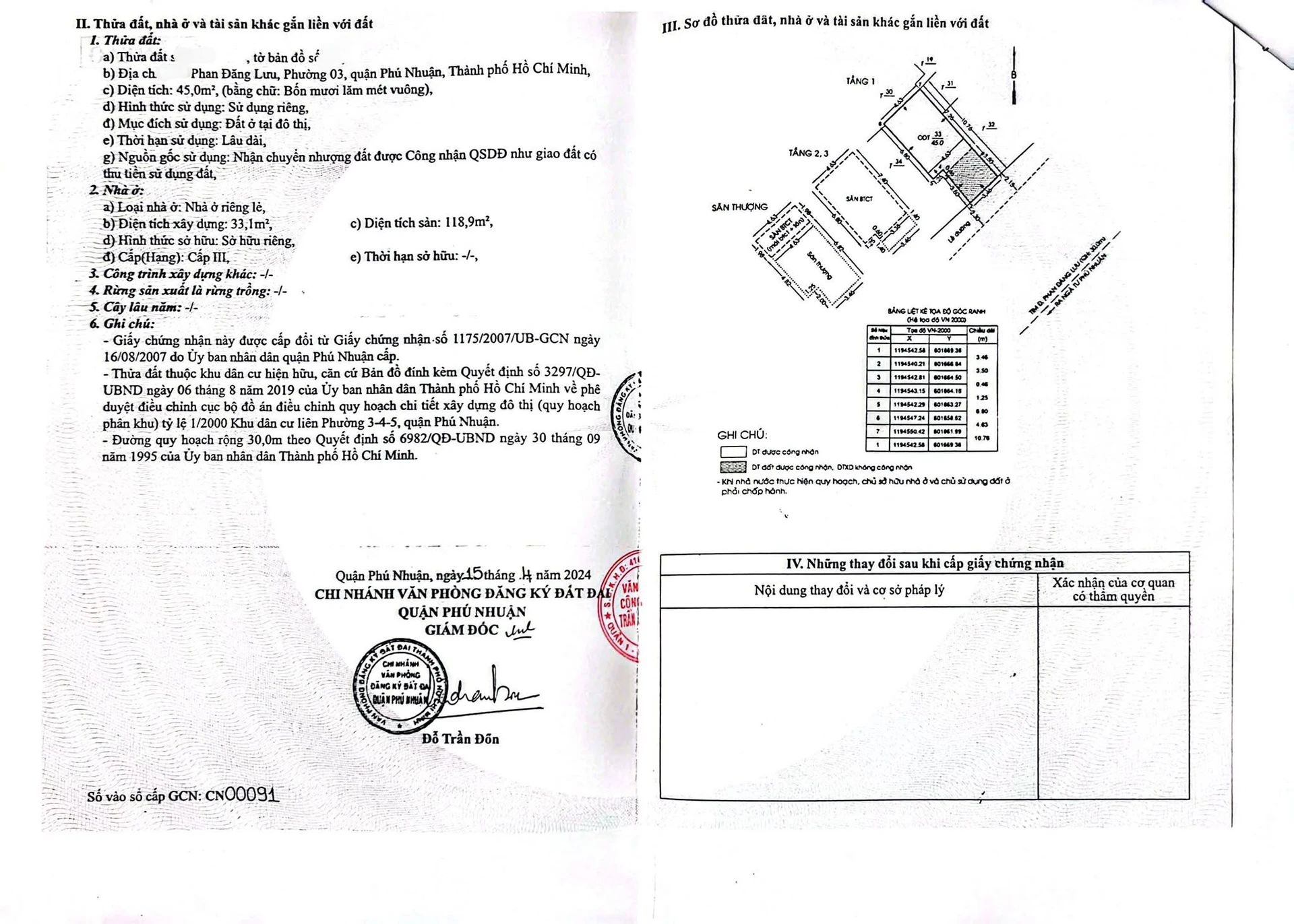 Bán nhà mặt tiền Phan Đăng Lưu, Phú Nhuận, 118,9m2, 16.8 tỷ - Ảnh 1