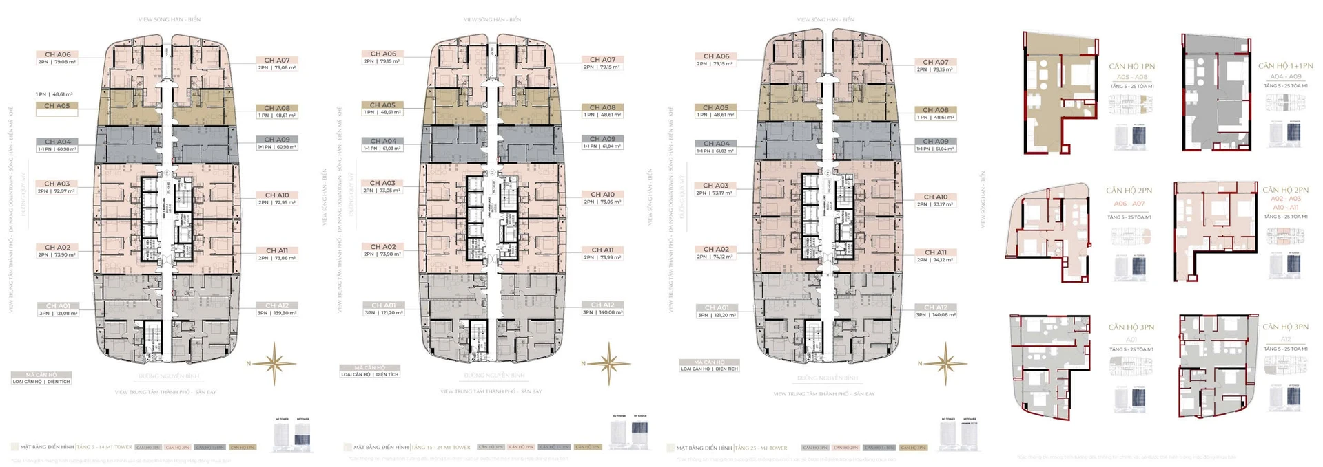Bán căn hộ 1 phòng ngủ 48m2 tại DIFF Đà Nẵng Downtown - Ảnh 1