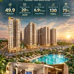 135 triệu cho căn 2 phòng, hỗ trợ góp bank 0 lãi đến nhận nhà, có nội thất, cạnh Vincom, sổ lâu dài - Ảnh thu nhỏ 1