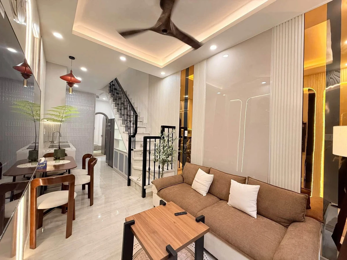 Bán nhà 3 tầng 40m2, 4PN 5WC full nội thất, đường Nguyễn Kiệm, Phú Nhuận - Ảnh thu nhỏ 5