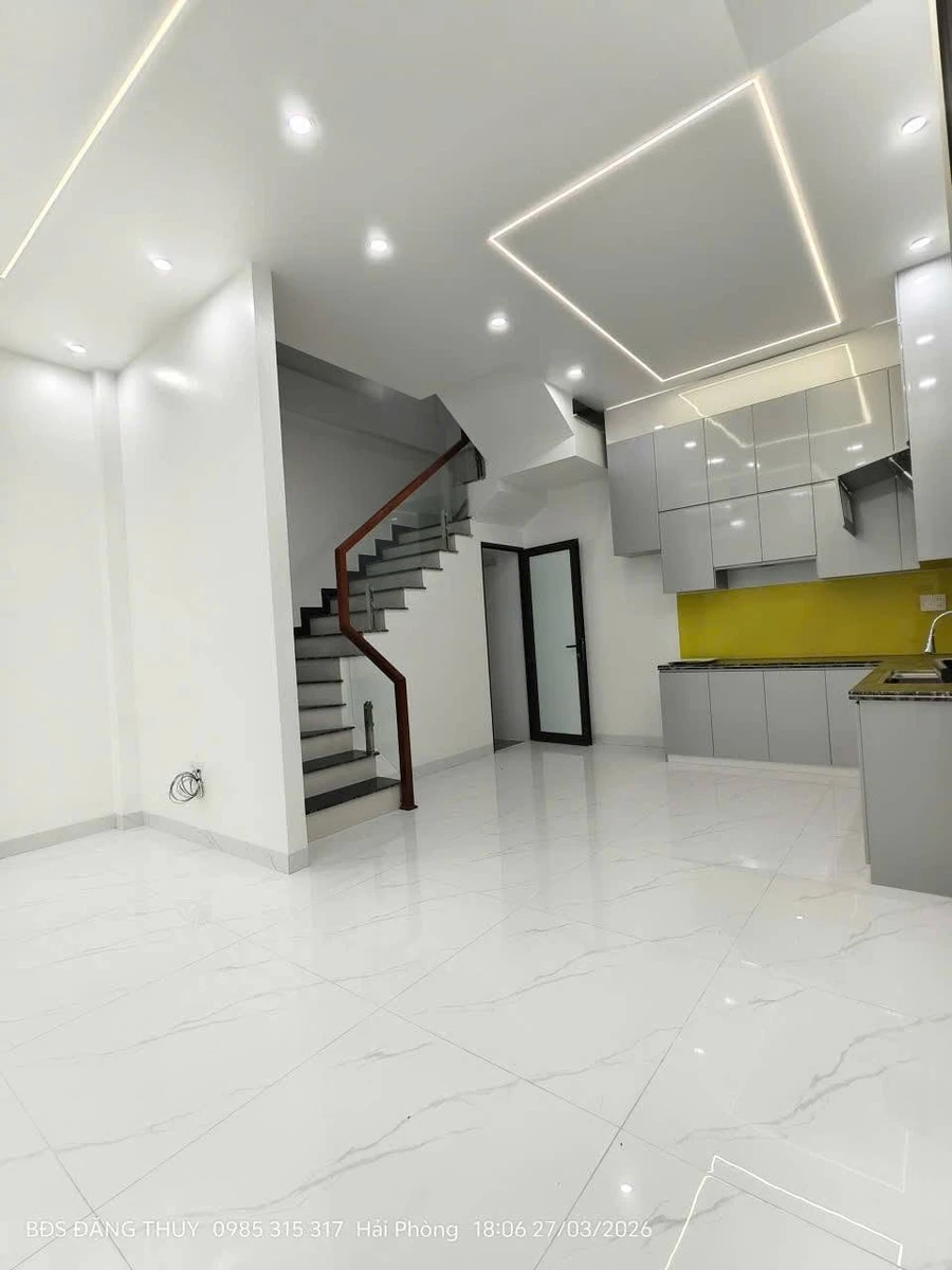 Bán nhà 3,5 tầng 41m2 độc lập, ngõ ô tô, Đồng Hòa, Kiến An, Hải Phòng - Ảnh thu nhỏ 4