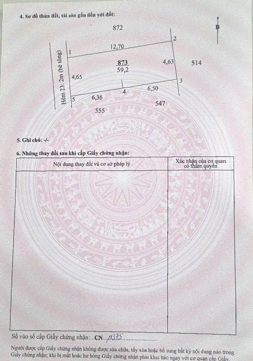 Bán đất nền 59m2, Phường 5, Tân An, Long An - Ảnh thu nhỏ 4