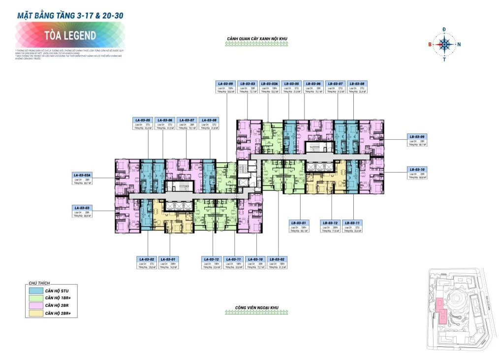 Bán căn 2PN view đẹp giá chỉ 3,5 tỷ, full tiện ích chuẩn 5 sao chung cư Sun Glory Residence giá tốt - Ảnh thu nhỏ 2